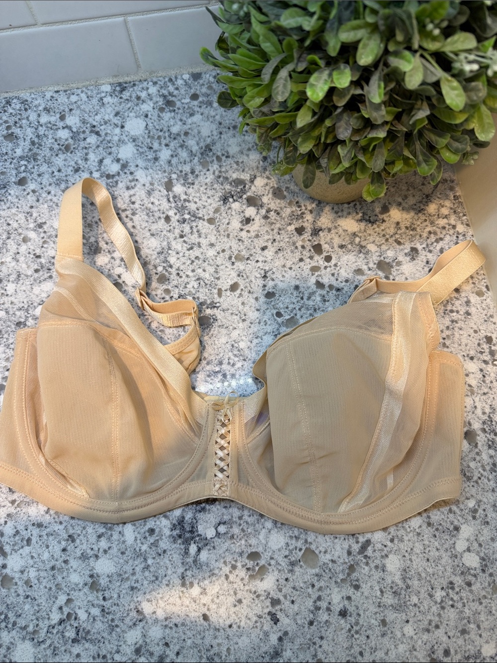 Parfait Nude Underwire Support Bra size 36H new no tags